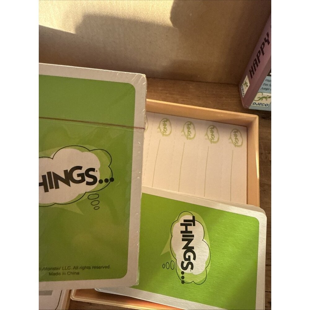 Lot 3 The Game of Things Happy Family Oracle Deck Complete Board Card Games - Picture 8 of 15